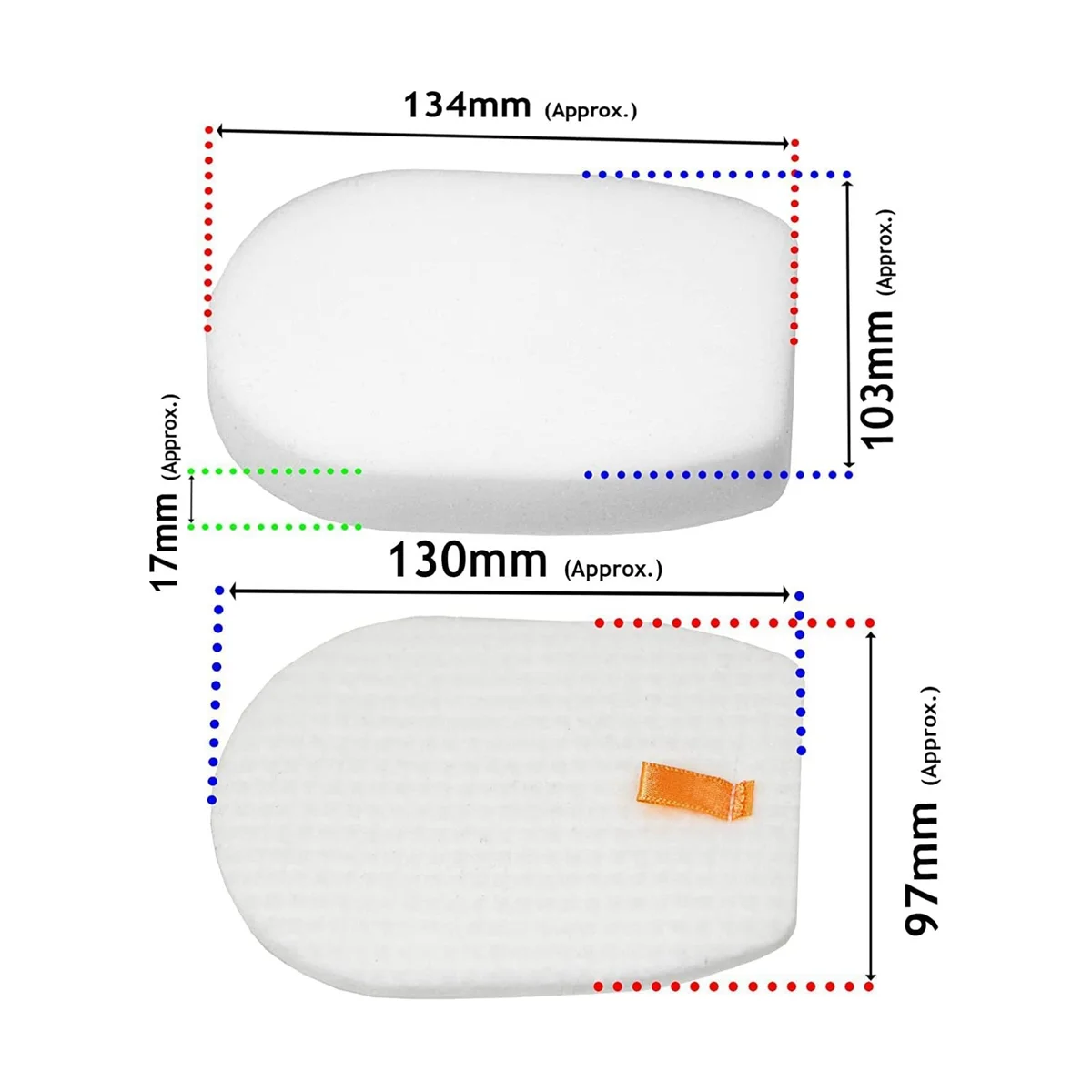เครื่องดูดฝุ่นเปลี่ยนกรองสําหรับ IZ300 IZ300UK IZ300UKT IZ320 IZ320UK IZ320UKT เครื่องดูดฝุ่นไร้สายอะไหล่