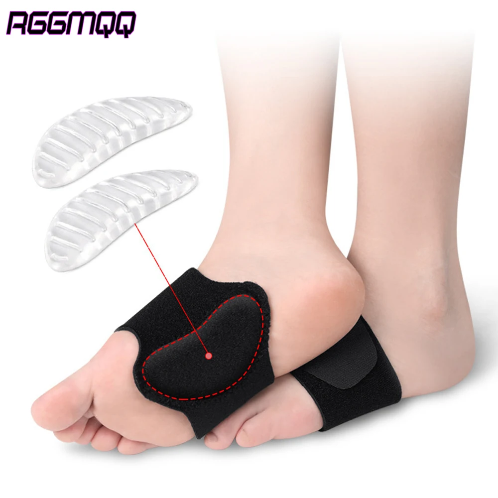 1Pair Fasciitis Cushioned Support Sleeves,Plantar Fasciitis Foot Relief Cushions for Under Socks,Achy Feet Problems for MenWomen