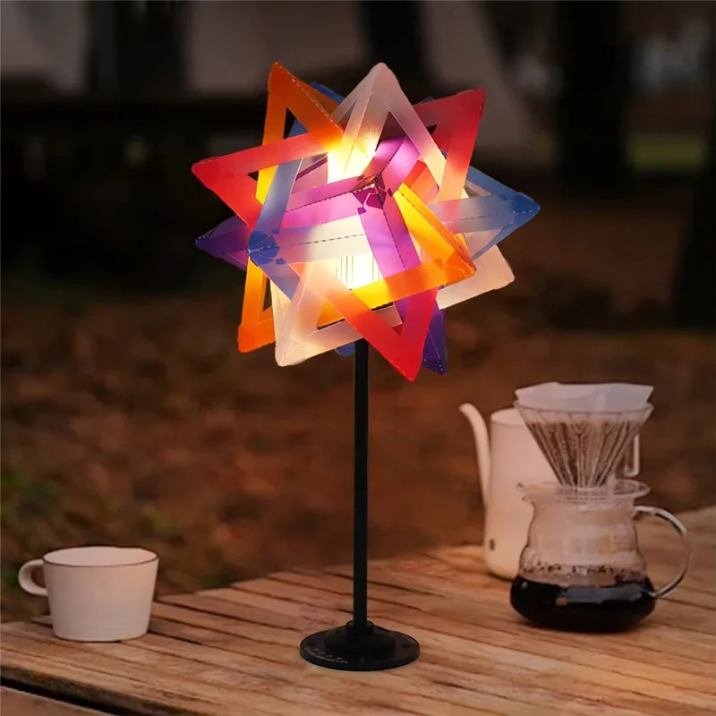 

【Flash-Deal!】DIY Outdoor Star Camping Light Shade Waterproof Atmosphere Lampshade Wear-Resistant Camping Lamp Cover Light Access