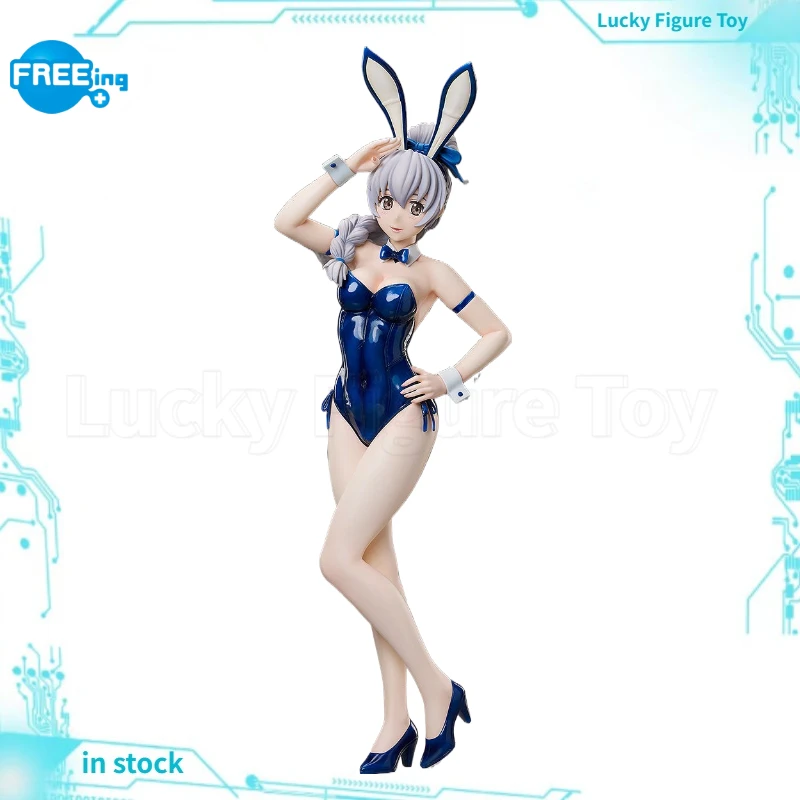 

【Оригинал】FREEing GSC B-style Full Metal Panic Invisible Victory Teletha Testarossa Bare Leg Bunny Ver. 1/4 Красивая модель игрушки