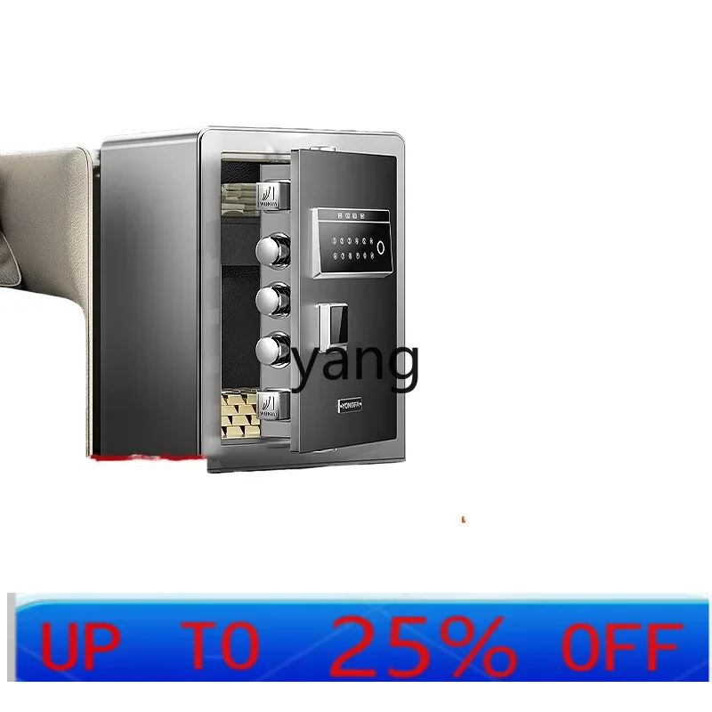 

YJQ safe home anti-theft small fingerprint password heavy duty all-steel safe office wall