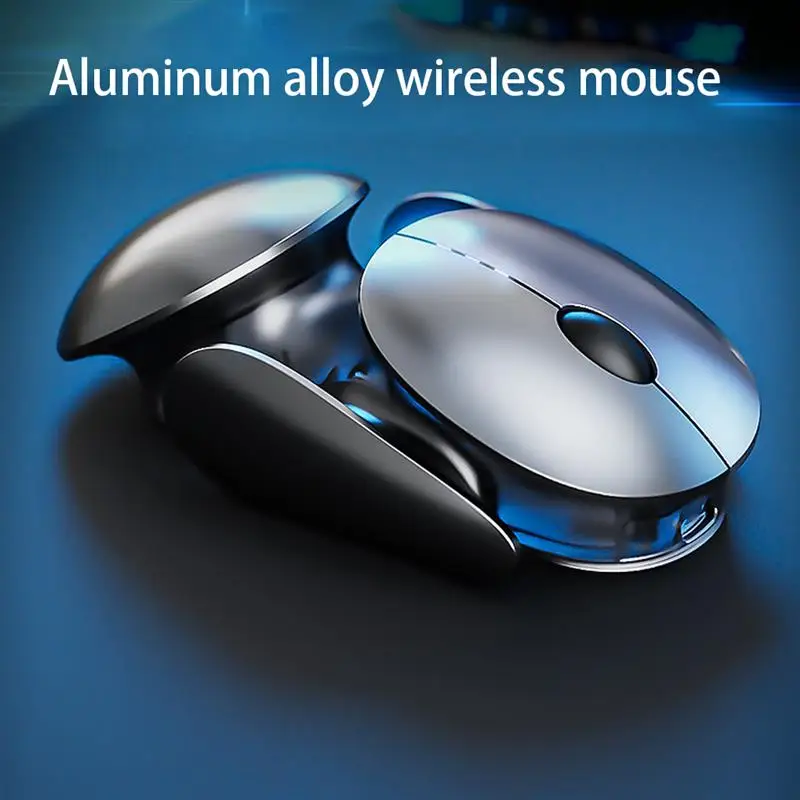 X2 Metal 2 4G Type-C Rechargeable Mouse Wireless Mute Input Device Gaming Fluent Typing Office Waterproof Mice PC