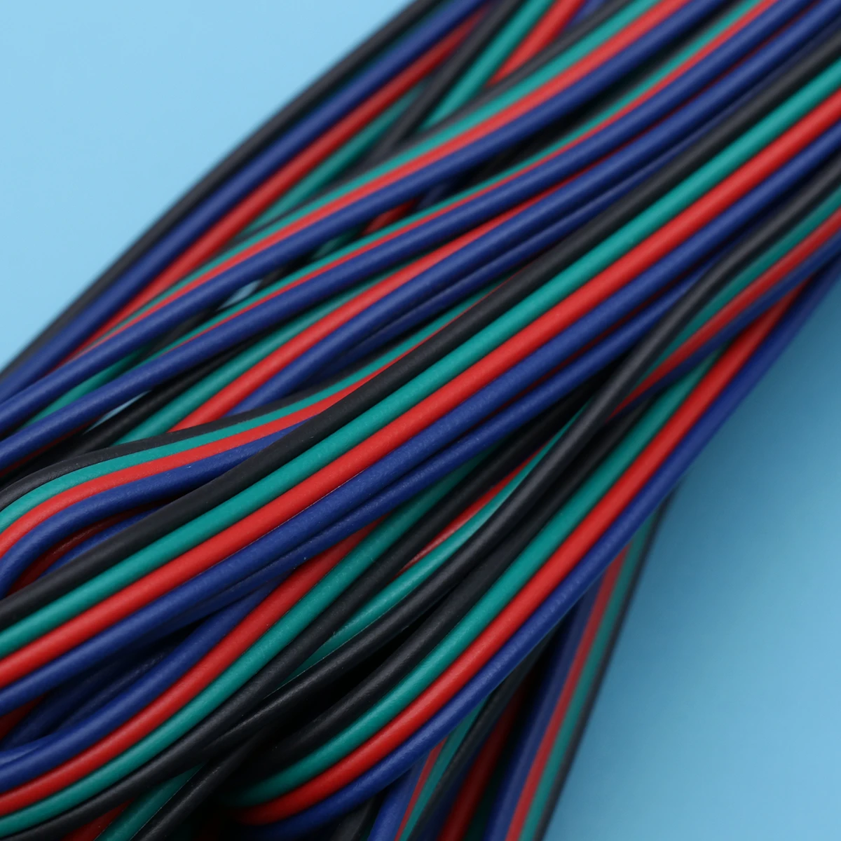 

Rgb 10m 22awg 4-Pin Extension Cable for LED Flexible Strip Light Connection and Installation Convenience Extension Cable