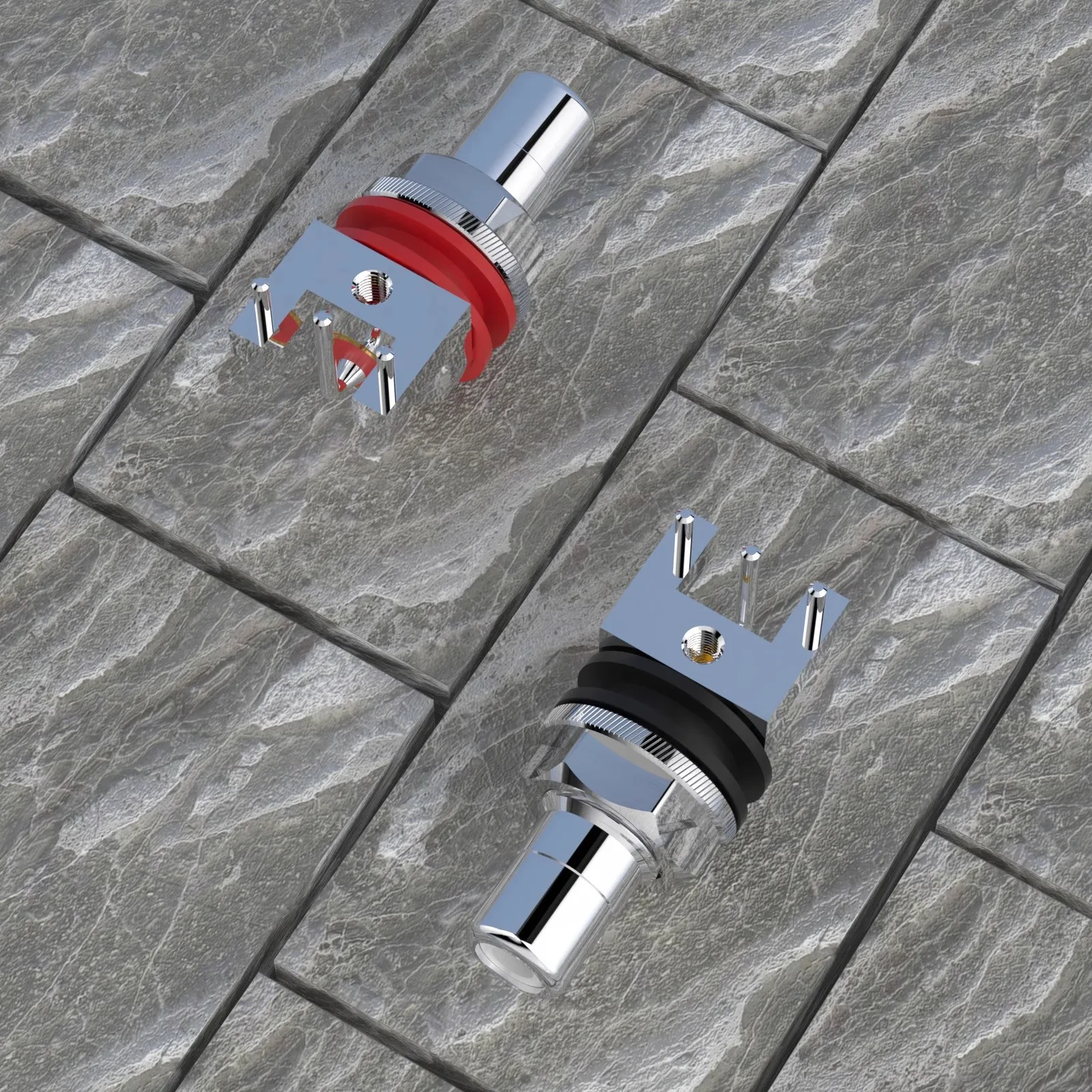 Monosaudio C403G Reines Kupfer, 24 Karat vergoldet, Leiterplattenmontage, Cinch-Buchsen, Anschlussgehäuse, reines Kupfer, rhodinierte Buchse – Detail 11