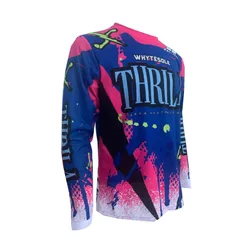 2022  motocross jersey custom moto bmx enduro Jersey Off road mtb long motorcycle  jersey MX Cycling Jersey hombre dh Bicycle