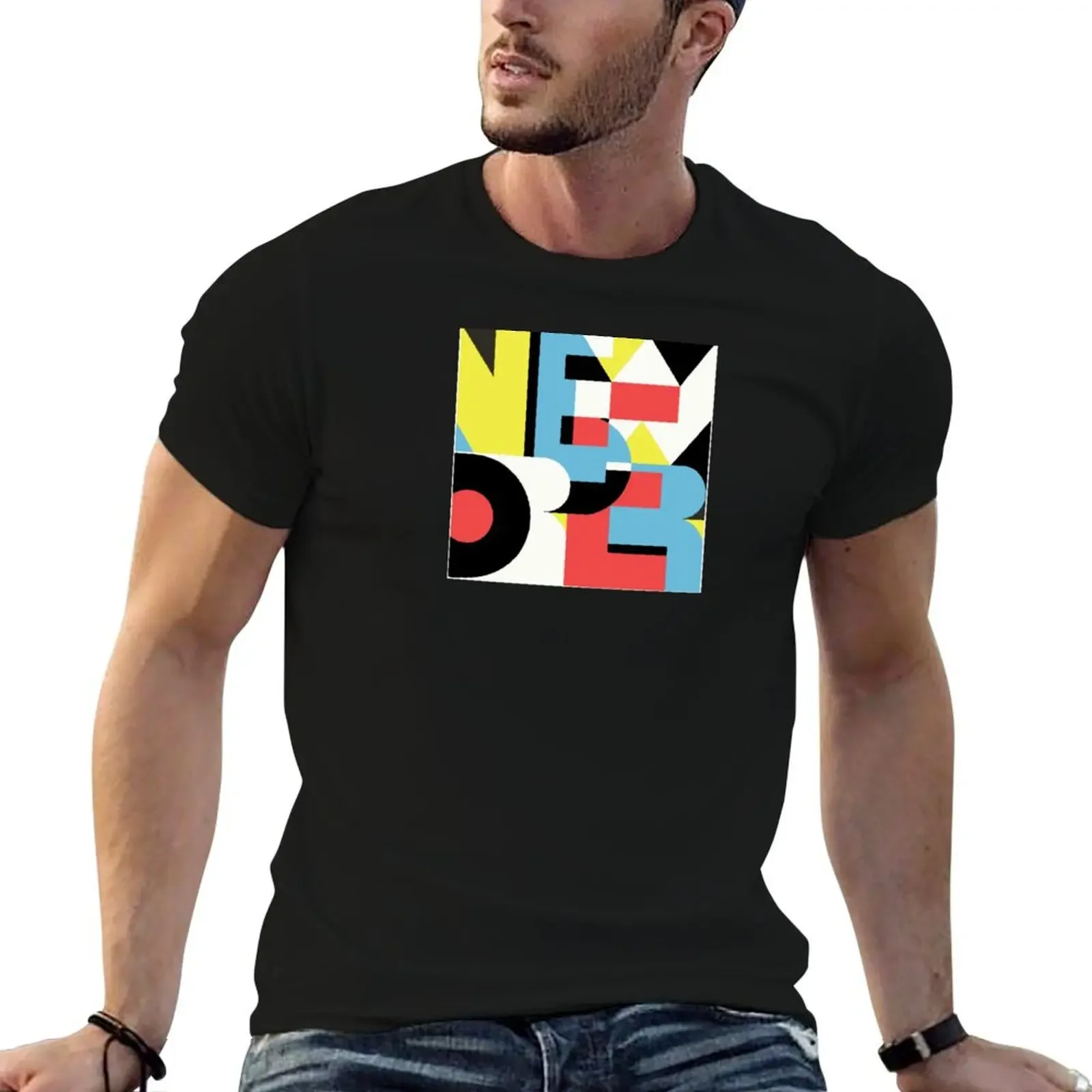 

New Order T-Shirt cute tops vintage clothes Blouse boys whites mens graphic t-shirts anime