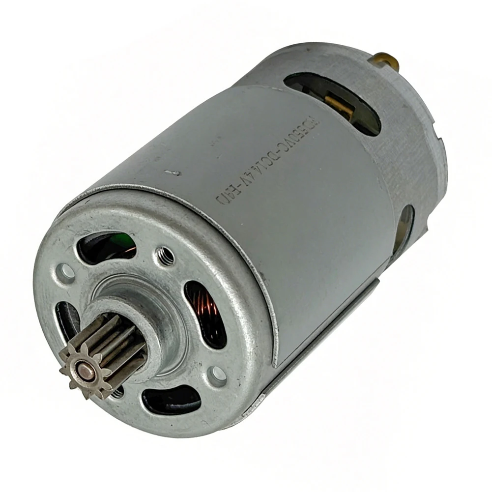 Electric Saw Motor 14.4V RS550 Motor RS550 Type Motor 10 Tooth Gear Portable Design Metal Construction For 4 Inch Saw