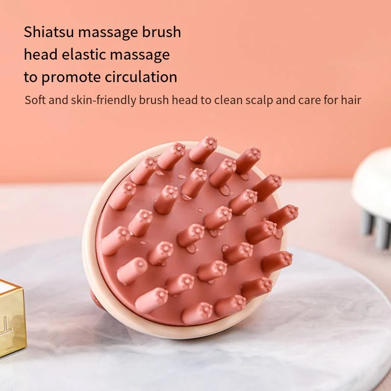 1pcs Multifunctional Handheld Massage Brush Head Body Scalp Massage Brush Comb Hair Cleaning Comb Head Massager  New