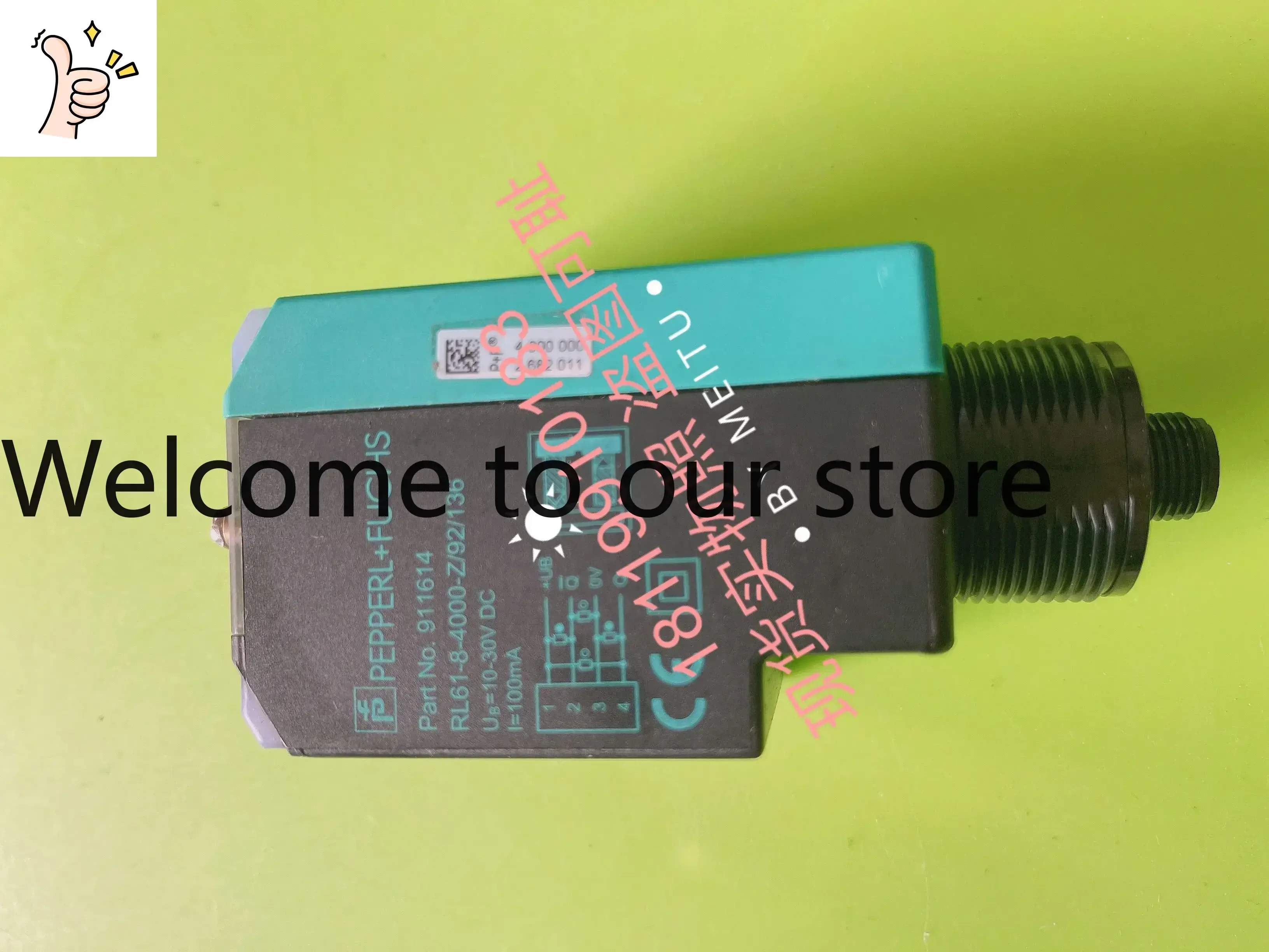 2026 Beijiafu P+F Photoelectric Switch Sensor RL61-8-4000-Z/92/136 911614