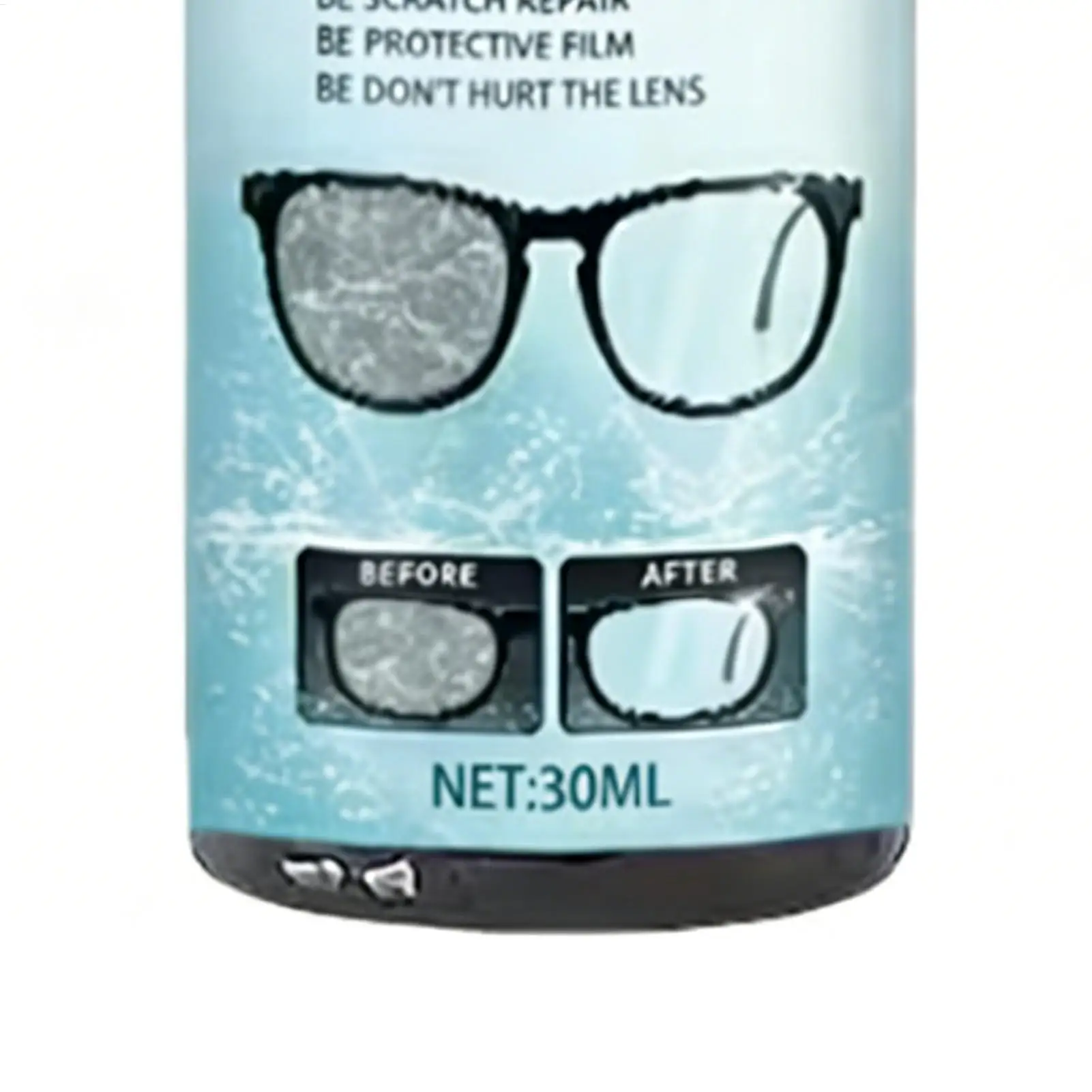 30ML Eyeglass Scratch Remover Paste, Lens Repair & Polishing Protection, Safe Cleaner For Glasses, Home Office School Dorm Use