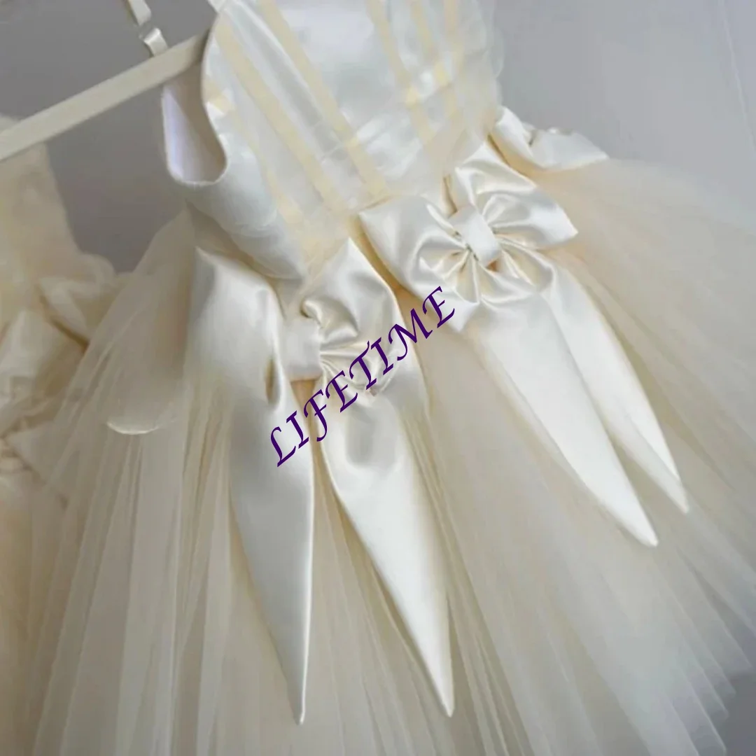 

Вечернее платье принцессы для девочек по индивидуальному заказу, детское платье на подтяжках для первого года, детская новая одинаковая одежда для официальных мероприятий