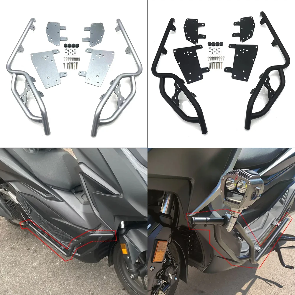 

Motorcycle Highway Engine Guard Crash Bar Frame Bumper Fairing Protector Bars For YAMAHA XMAX 300 X-MAX 300 X-MAX300 2018-2023