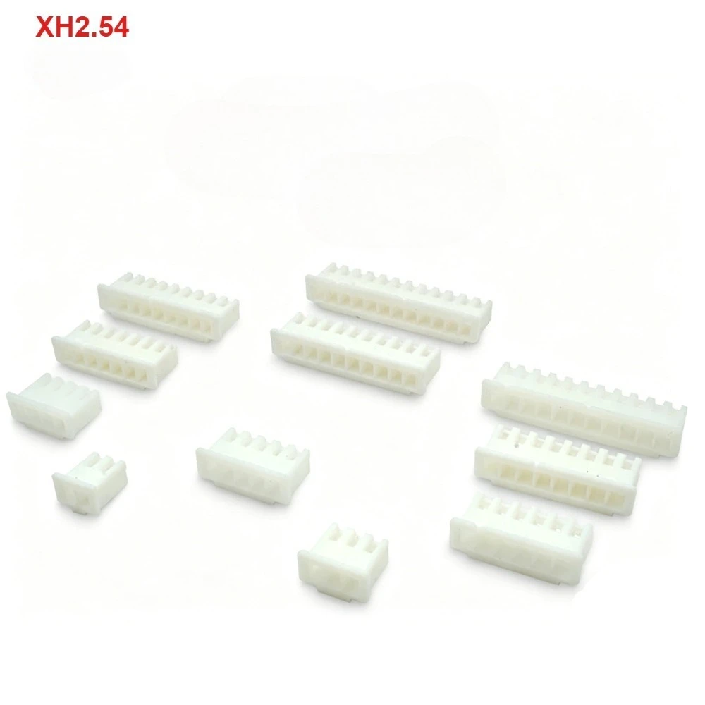 20/50PCS XH/XHB2.54/PH/PHB2.0MM Rubber Shell Plug 2.54/2.0mm Spacing 2P3P4P5P6P7P8P9P10P-12P Connector Plug