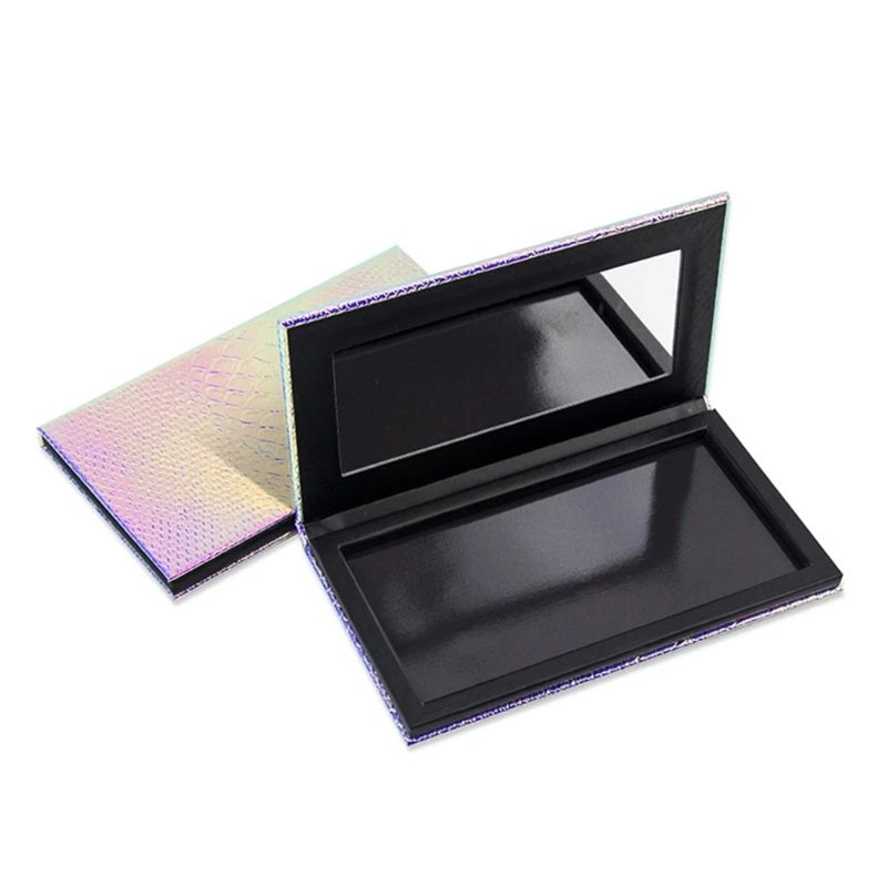 Empty Makeup Palettes with Mirrow Mini Cosmetic Storage Box for Travel