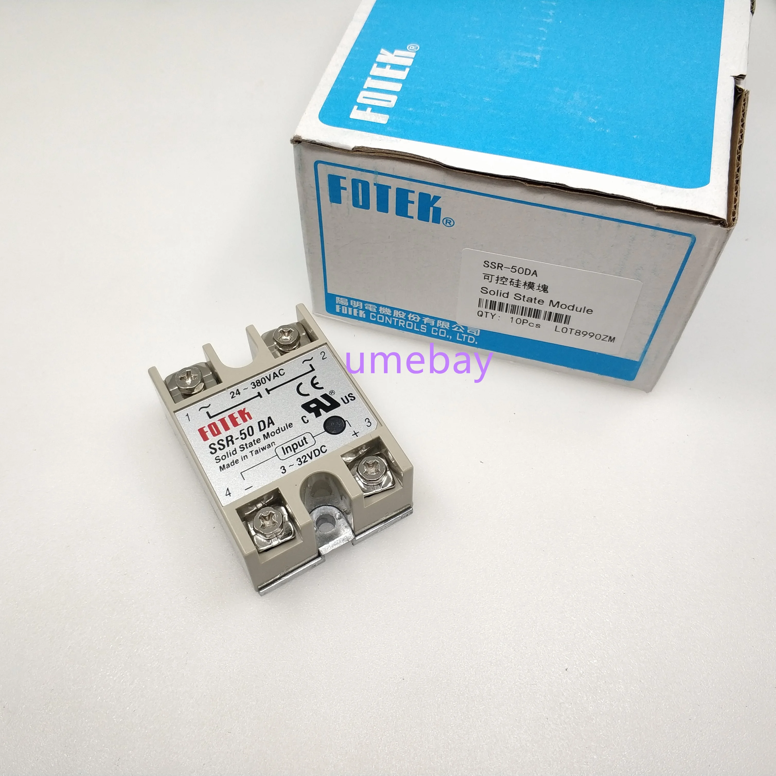 1pcs  Single phase solid-state relay:  SSR-50AA   SSR-50DA   SSR-50DD  SSR-50VA  SSR-50DA-H   SSR-50AA-H   SSR radiator