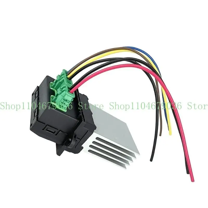

652F Universal Automotive HVAC Blower Resistor for Cars Quick Installation Design Optimized Electrical Conductivity 657165WM