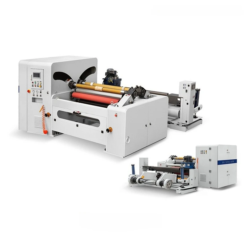 Aluminum slitting and rewinding machine, special paper slitting machine, automatic web paper waterproof material rewinding