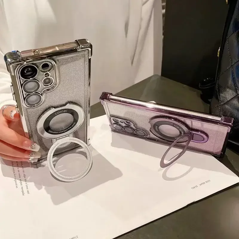 삼성 갤럭시 S25 S24 플러스 S23 FE S22 참고 20 울트라 렌즈 보호 마그네틱... - 1