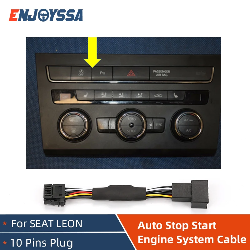 Automatic Stop Start Engine System Off Device Control Sensor Plug Stop Cancel for Seat Leon ATE