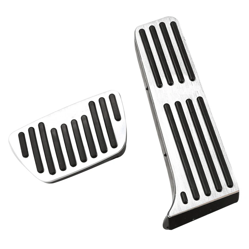 For Toyota Highlander XU70 2020-2025 Aluminum Car Accelerator Gas Pedal Brake Pedals Non-Drilling Cover Footrest Pad 6