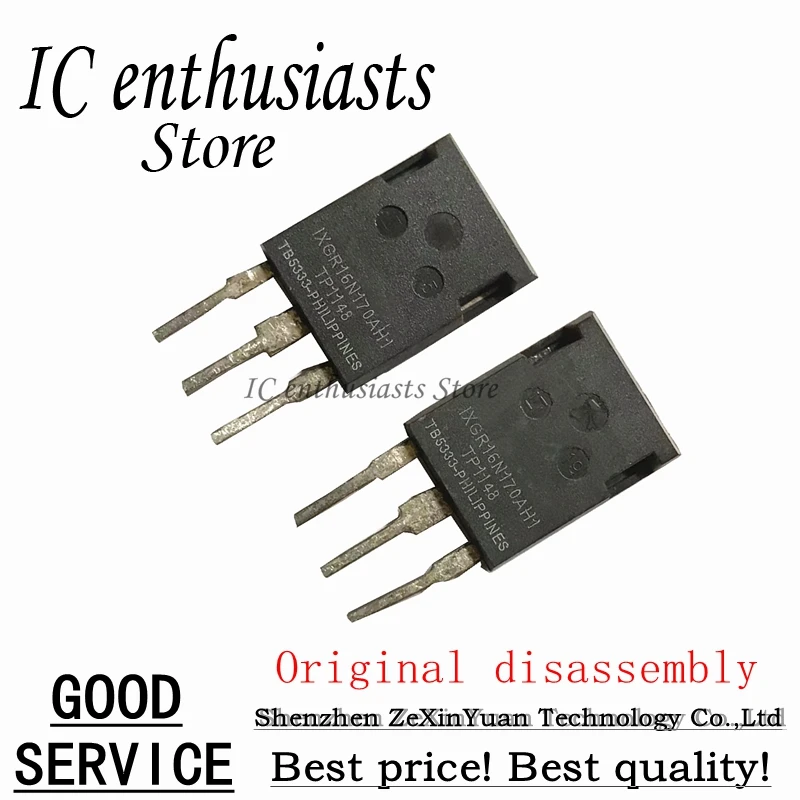 

2PCS-10PCS IXGR16N170AH1 IXGR16N170 1700V 16A TO-247 Original disassembly