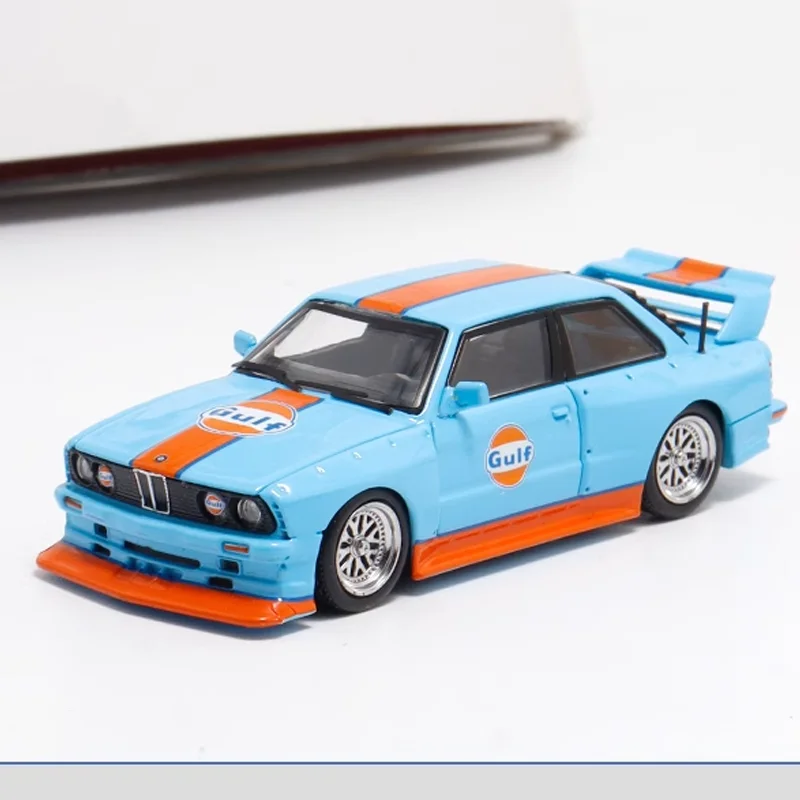 SW 1/64 BMW M3 E30 LTO aleación vehículo de motor de juguete Diecast Metal modelo regalos