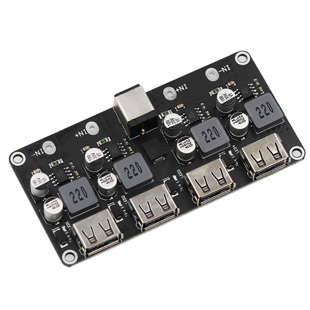 USB QC3.0 QC2.0 USB DC-DC Buck Converter Charging Step Down Module 6-32V 9V 12V 24V to Fast Quick Charger Circuit Board 5V image 3