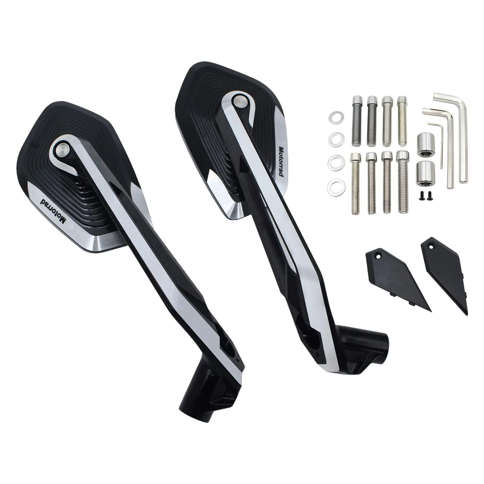 Rear View Side Mirrors Kit 1 Pair Accessories for R1250GS Adventuer Easily