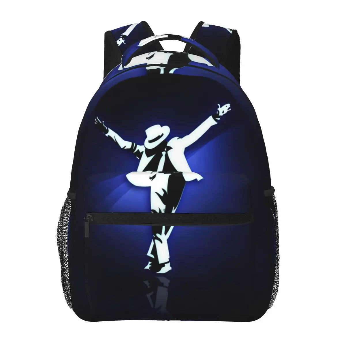 Michael Jackson mochila para meninas meninos viagem mochilas para saco escolar adolescente