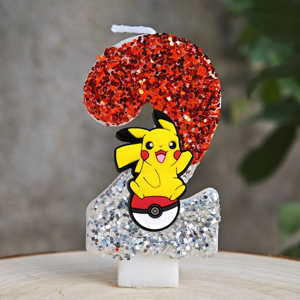Leuke Pokemon-kaars nummer 0-9 - Candle Surprise recensie en prijs