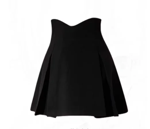 Jk Grote Maat Lente Zomer Hoge Taille A-lijn Zwarte Veelzijdige Rok Mode Meisjes Koreaanse Losse Temperament Leeftijdsverlagende Rokken