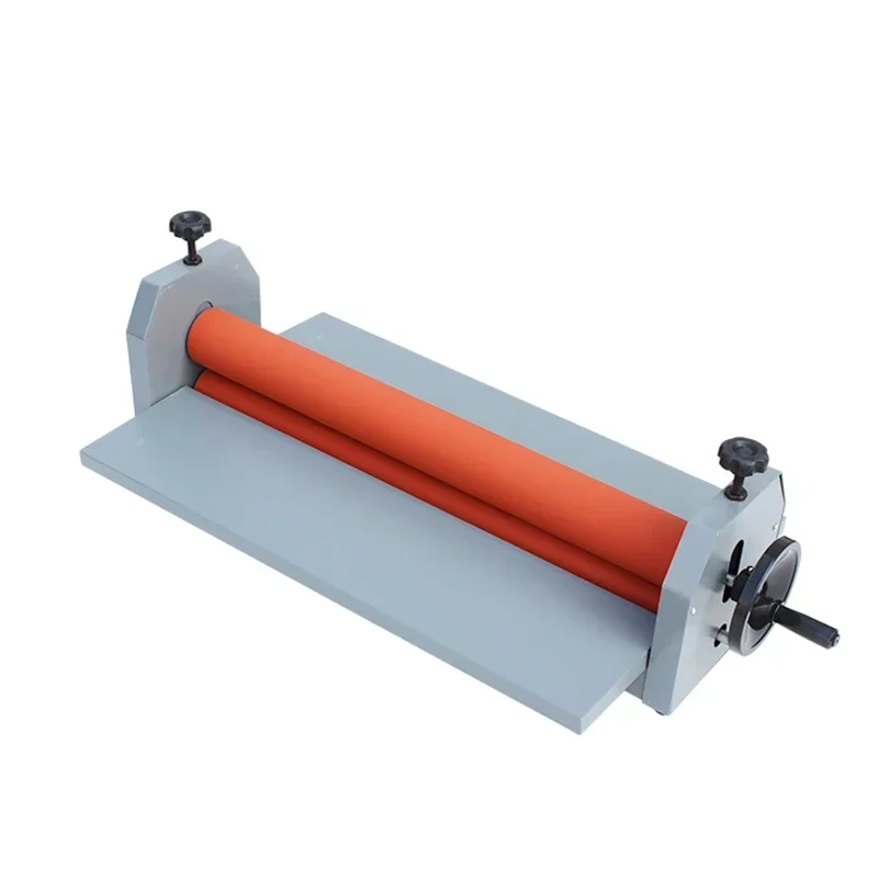 Excellent 75CM Manual Laminating Machine PVC Photo Cold Laminator Hand-cranked Peritoneal Machine