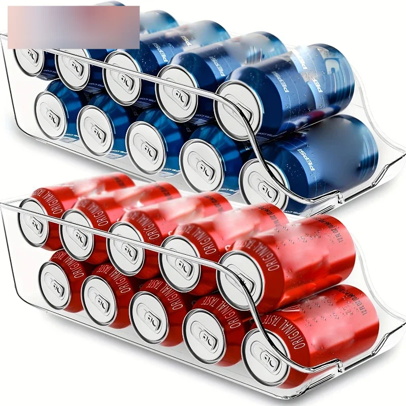 

Refrigerator Storage Box Fridge Organizer Kitchen Storage Cans Soda Cans Storage Cans Basket Storage Containers Pantry Organizer