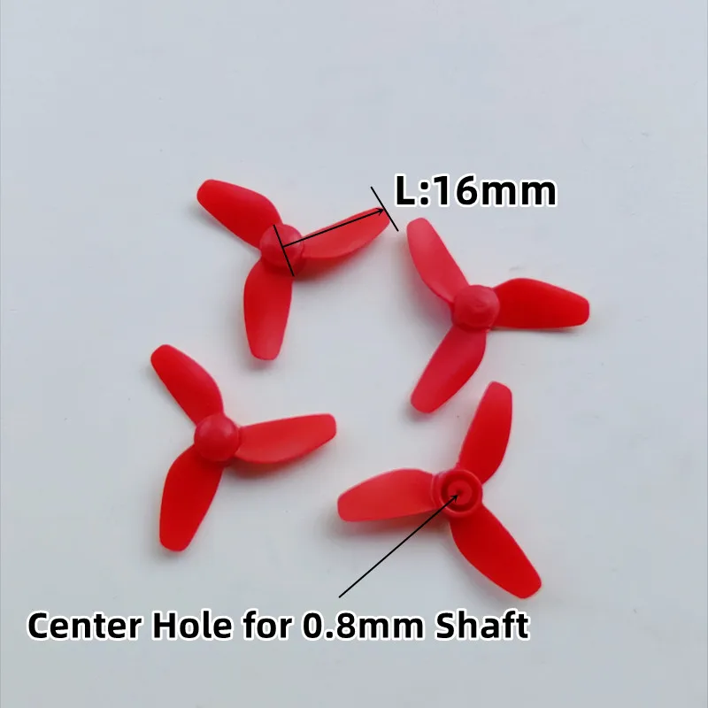 Three-blade Props Propellers Fans Rotors For R/C Mini 811 Drone Four-Axis Quadcopter Spare Parts