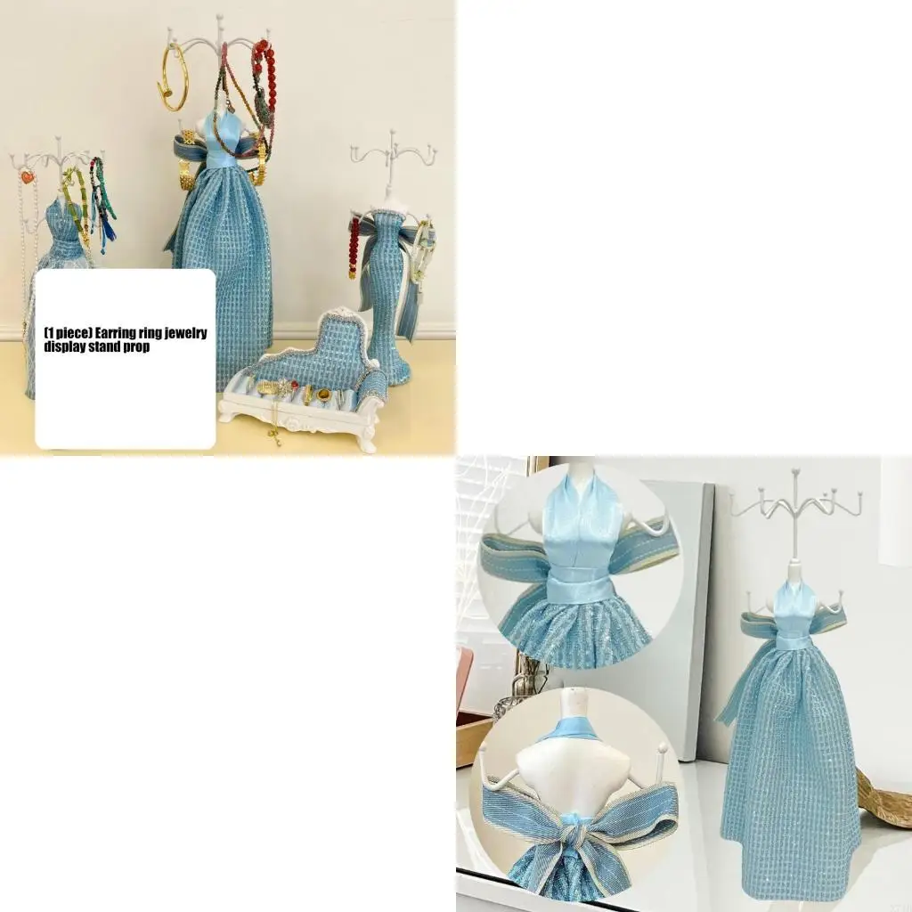 

Современный органайзер для ювелирных изделий для серег, колец, ожерелья, элегантный магазин, столешница, выставочная витрина,