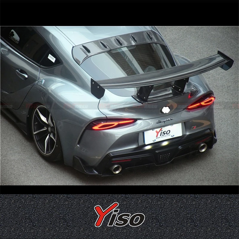 

Подходит для SUPRA A90: Модифицированный аэродинамический обвес Varis BIG Empennage из карбона, карбоновое большое крыло для SUPRA A90.