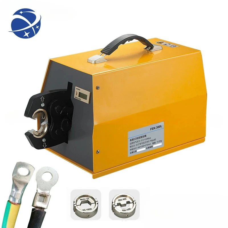 Original brand new！！EAS·TONT·ECH  FE·K-300L Pneumatic Cable Terminal Crimpers Machine Automatic Crimping Tools For Big Lugs