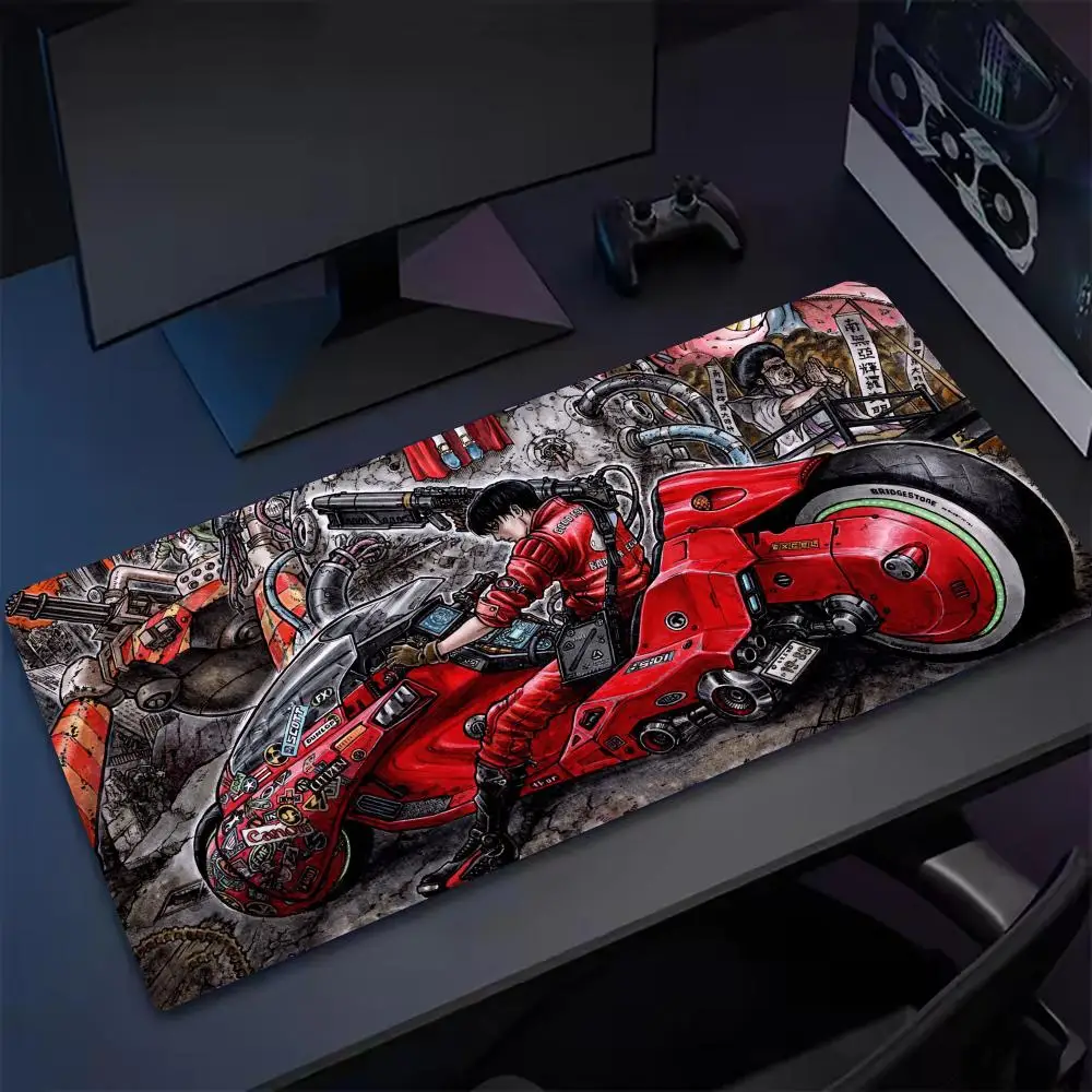 

Anime Motorcycle boy Mouse Pad mini PC Large monitor MousePad XL laptop Gaming Rubber Lock phone Desk Mat Computer Gamers office