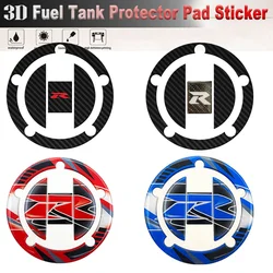 For Suzuki GSXR Tank Cover protector LOGO Stickers Motorcycle Accessories GXR 1000 750 600 400 K3 K4 K5 K6 K7 K8 K9 GW250 SV 650