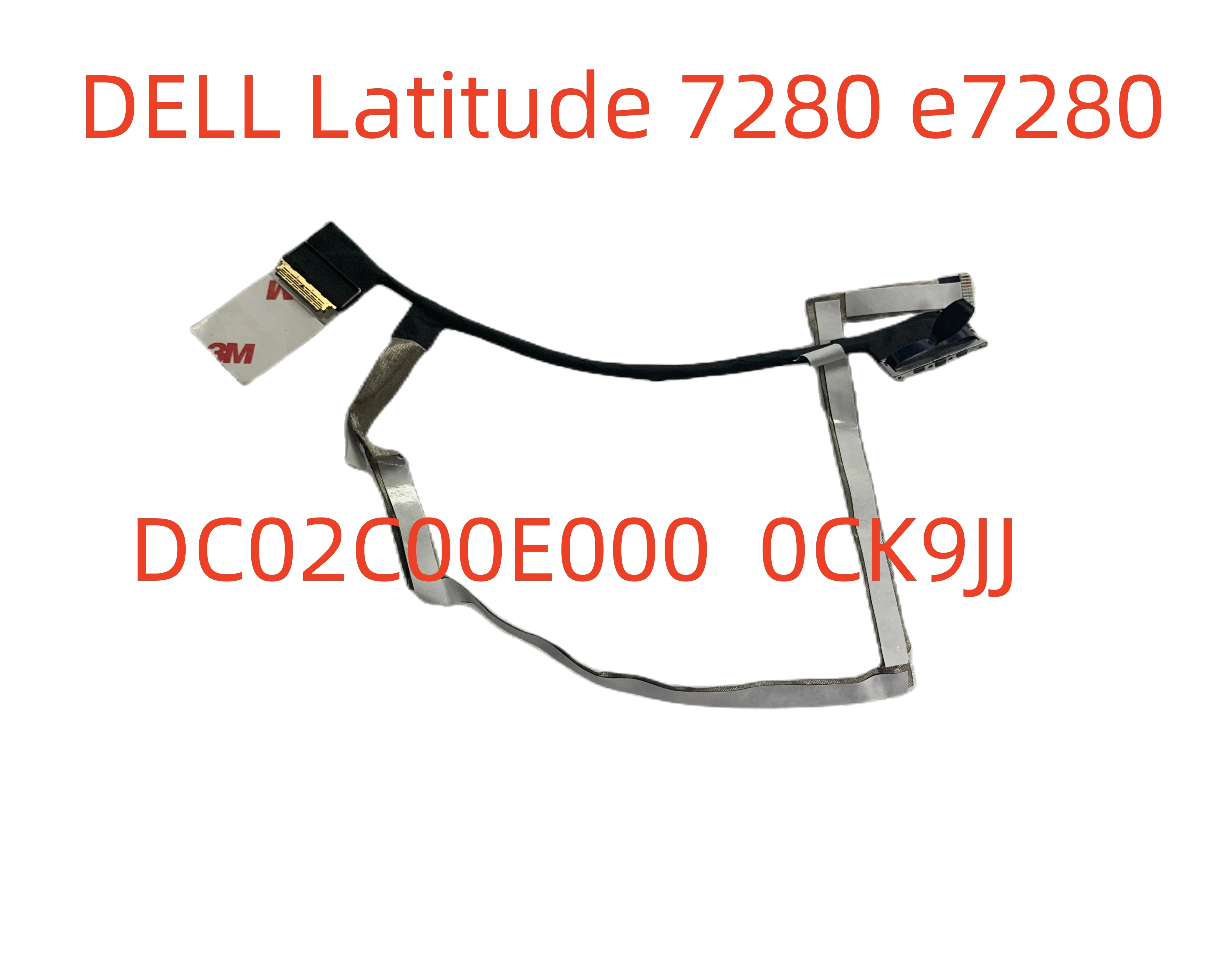 

Новый оригинальный кабель LVDS EDP для ноутбука Dell Latitude 7280 E7280 CAZ10 EDP, плоский кабель с сенсорным ЖК-экраном 0CK9JJ DC02C00E000