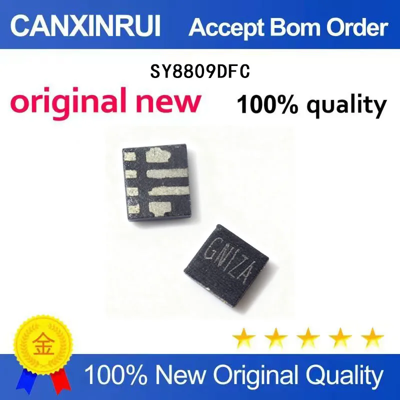 (5-100 Pieces) SY8809DFC silk screen code GN1ZA GN1RZ GN2RZ GN2FA GN beginning QFN brand new