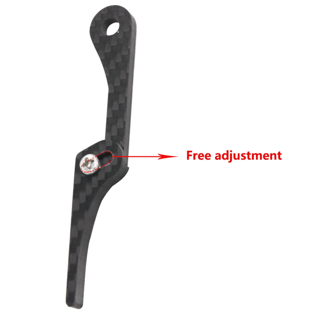 Road Bike Anti-fall Buckle Riding Parts 3K Carbon Fiber Accessories Adjustable Anti-fall Device Buckle Anti-chain Stabilizer