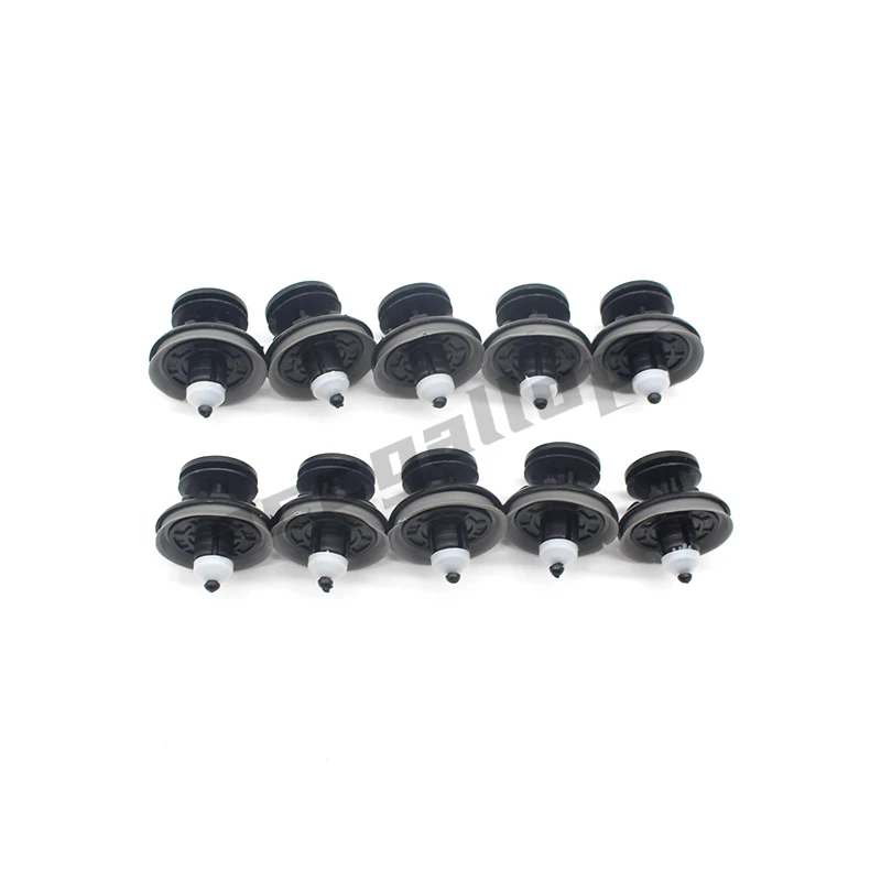 10x Interior Door Trim Panel Card Clips 6Q0868243 For VW Volkswagen Touran Tiguan Golf Passat Polo Car Plastic Rivets Fasteners view 6