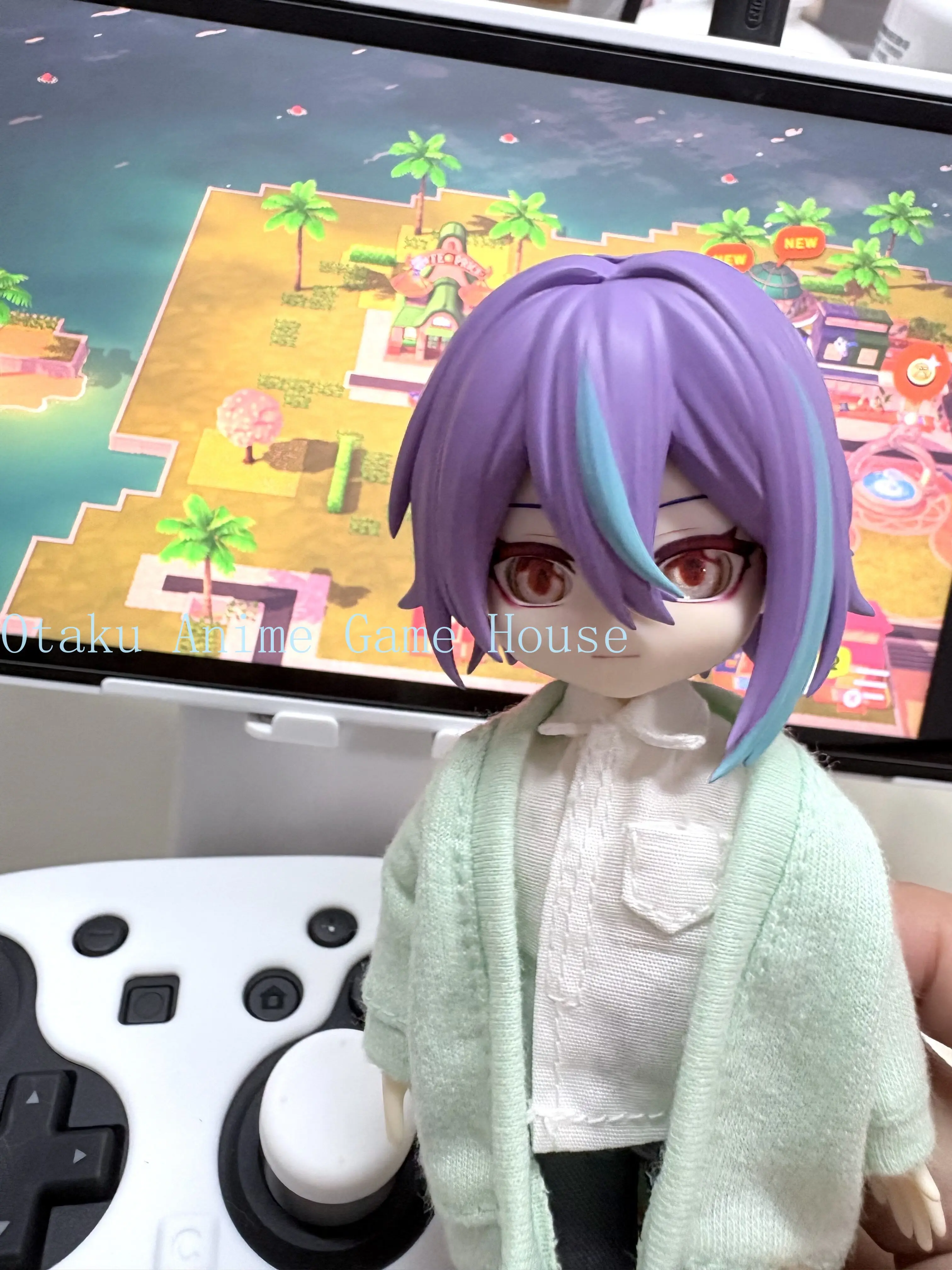 Pjsk Kamishiro Rui Project Sekai Ob11 Ob12 Bjd Figurine Doll Printed Head Shell Anime Doll Accessory Cosplay Birthday Gift Xmas