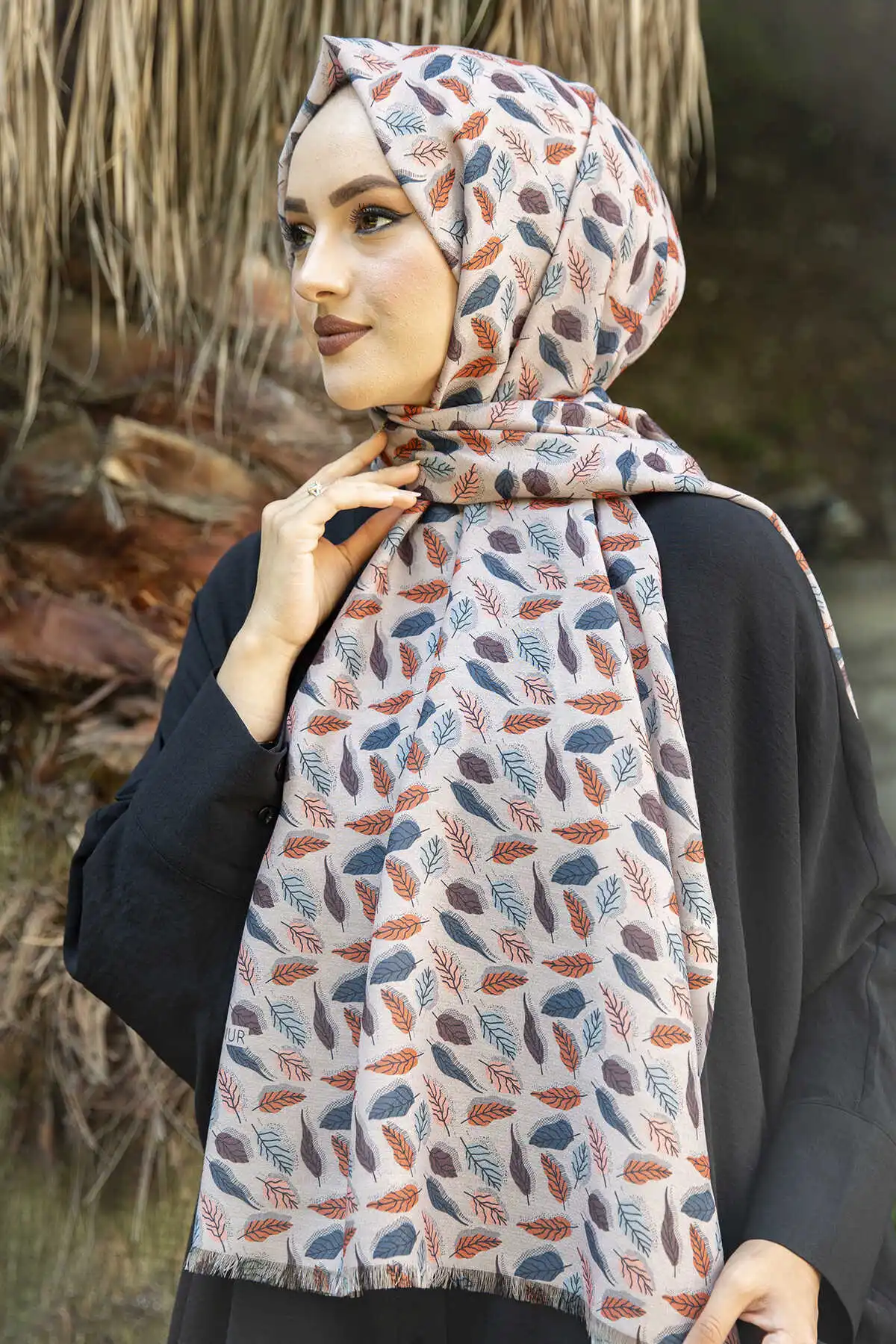 

Women's Cotton Print Shawl Scarf Modern Islamic Muslim Women 'S Head Scarf Hijab for Women Islamic Hijab scarf Turbans Bayan