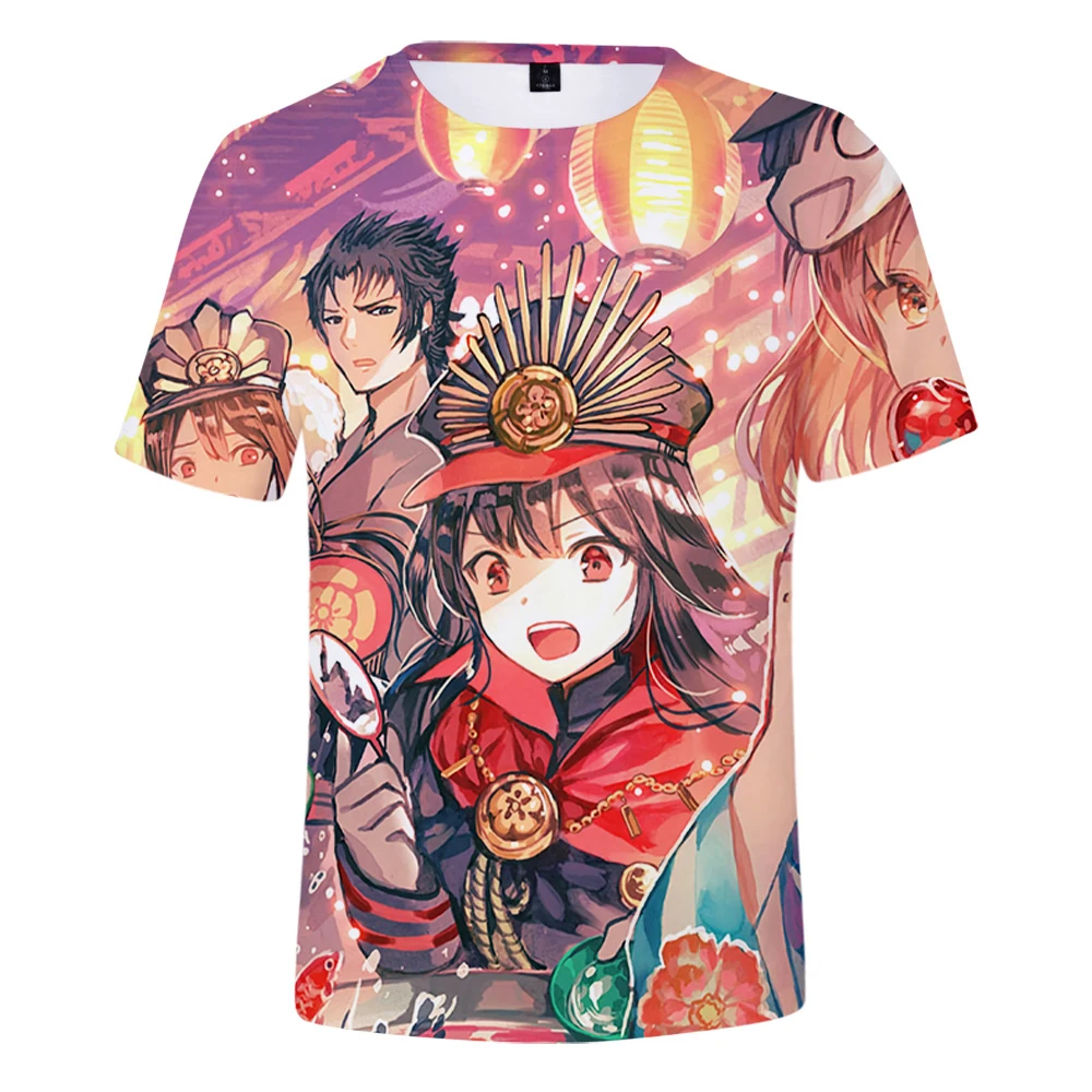 2024 Fate Grand Order 3D T-Shirt men's and women's short-sleeved casual T-shirt all-match streetwear Tops