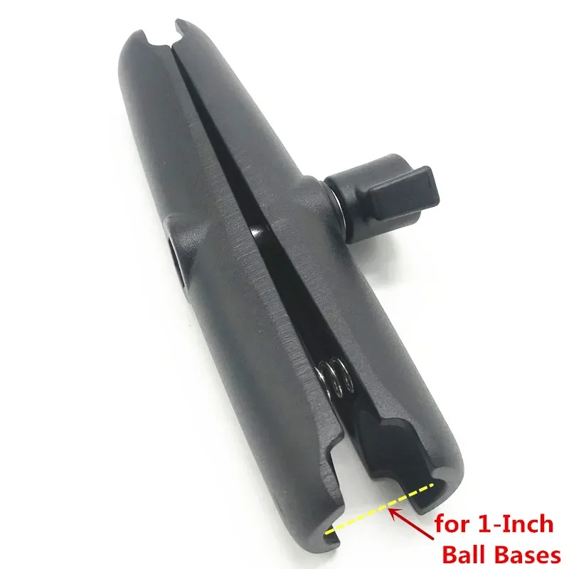 Aluminum 15cm 9.4cm 9cm 6.1cm 5.5cm Long Double Socket Arm for 1-Inch Ball Bases for  Cell Phone Holder