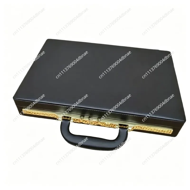 Ultra-thin Portable Briefcase, Business Password, Multi-function Computer Case, 14 Inch File Case