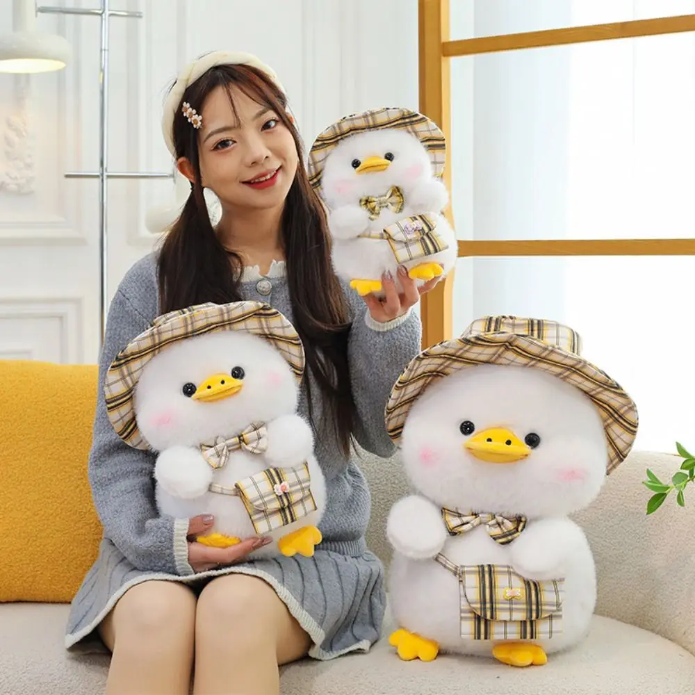 

PP Cotton Cartoon Duck Plush Toy Soft Fluffy Plush Duck Stuffed Doll Cartoon Collection Yellow Mouth Duck Plush Toys Boys Girls
