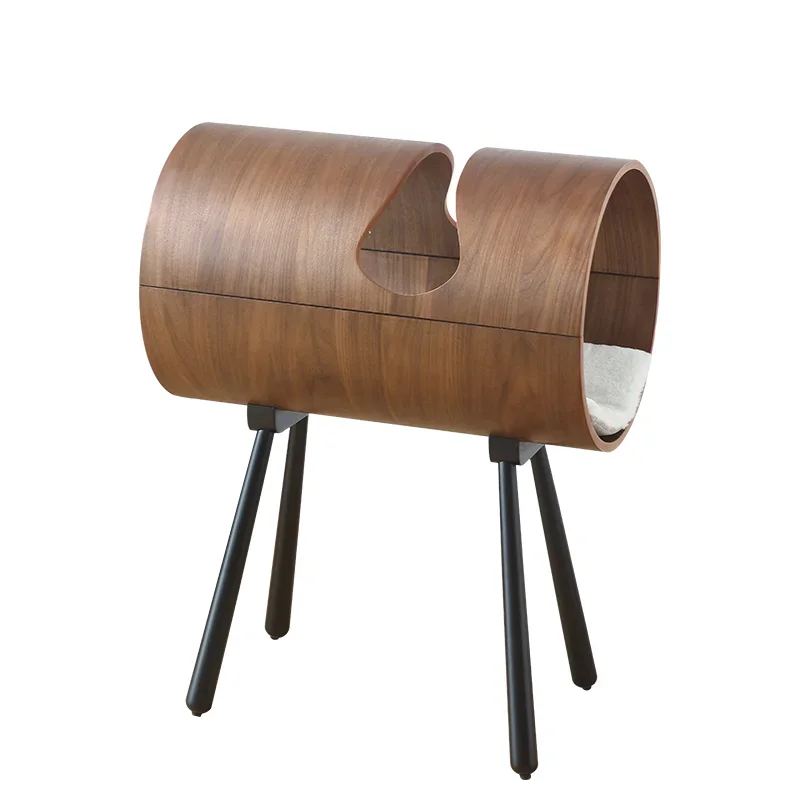 

Barrel-shaped cat litter cat climbing frame integrated, universal cat house villa, pet bed can be dismantled and washed